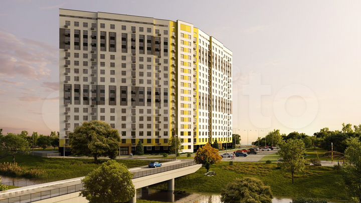 3-к. квартира, 68 м², 10/17 эт.