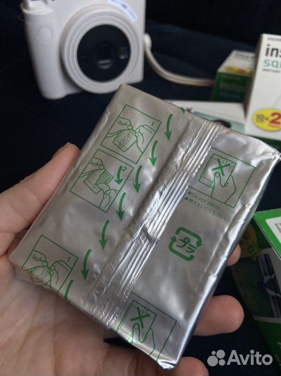 Картриджи для instax square SQ1