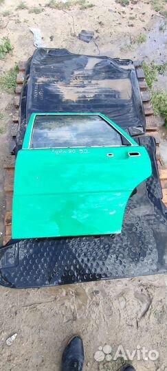 Дверь задняя левая ауди 80 б2