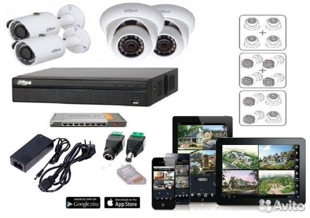 Видеонаблюдение. Видеодомофоны