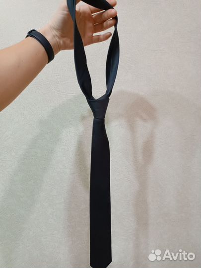 Галстук черный женский
