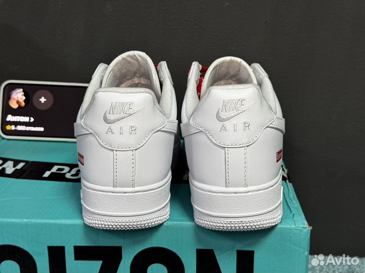 Кроссовки Nike Air Force 1 supreme оригинал