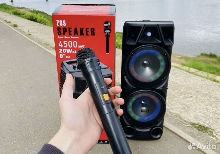 Блютуз колонка огромная и мощная