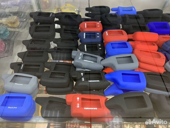 Силиконовый чехол для брелока сигнализации