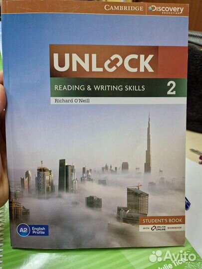 Учебник Unlock reading and writing skills 2 A2
