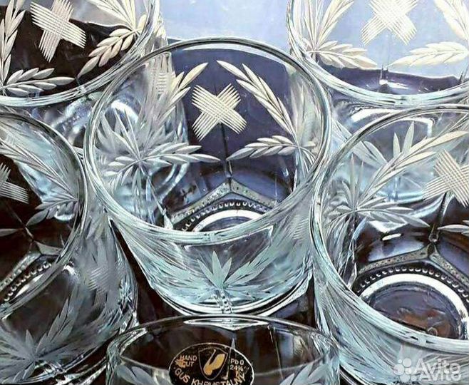 Хрустальные бокалы гхз
