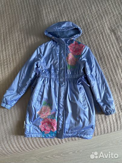 Плащик для девочки на флисе