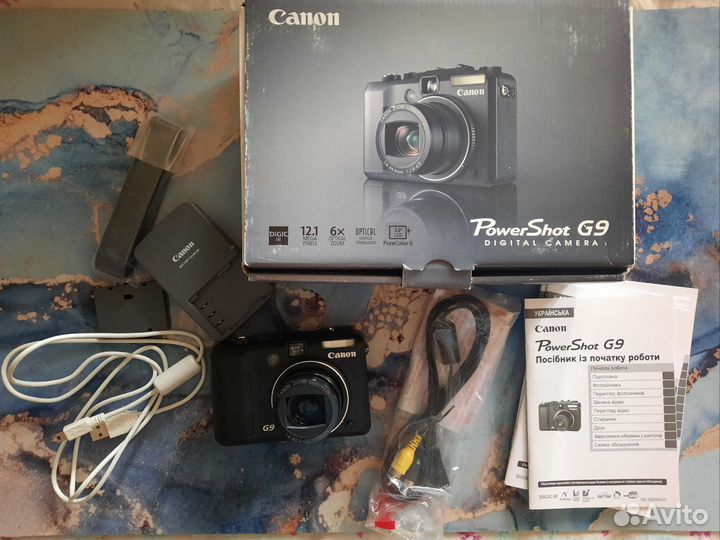 Компактный фотоаппарат Canon Power Shot G9