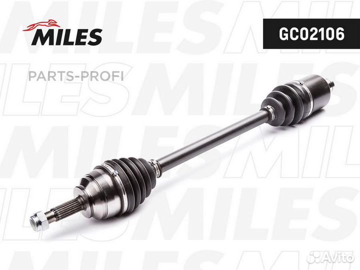 Miles GC02106 renault clio II/kangoo I 1.2-1.6 97- (GKN 303229) GC02106