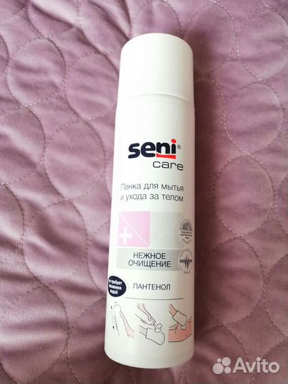 Пенка для мытья и ухода за телом Seni care