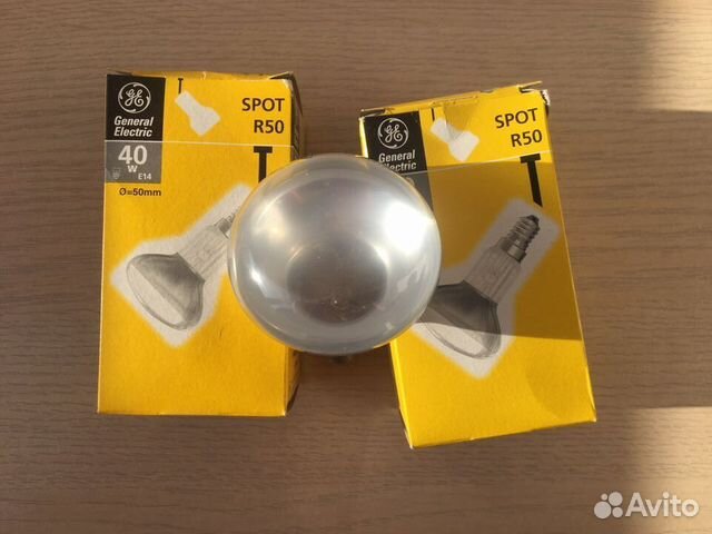 Лампа (лампы) зеркальные, цоколь Е14