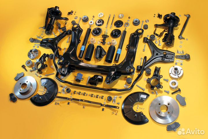 Комплект подвески на RIO/Solaris