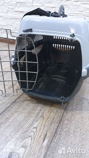 Переноска для кошек пластиковая