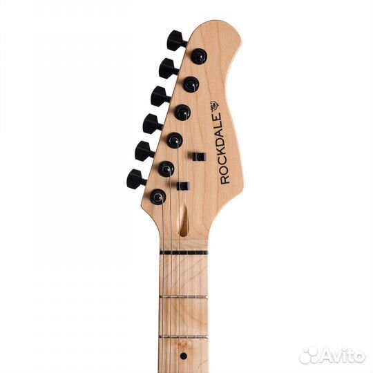 Электрогитара rockdale Stars Plus HH Maple Black