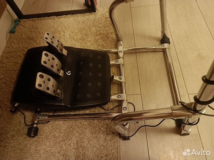 Руль logitech g923+стойка+кпп