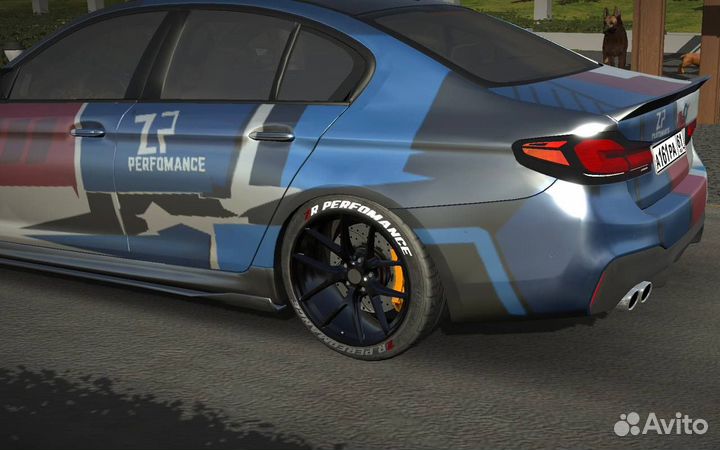 Car Parking BMW M5 F90 ZR Perfomance