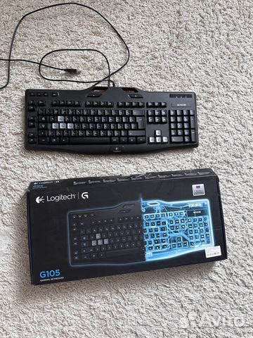 Игровая клавиатура logitech g105
