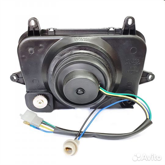 Фара Yamaha YBR125 в сборе (квадратная)