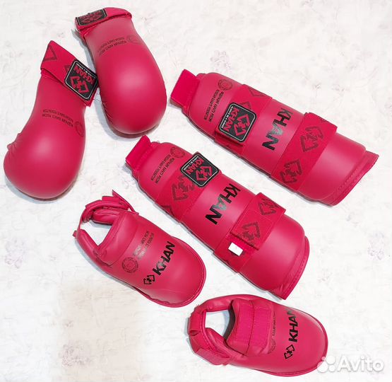 Защита голени и стопы для каратэ