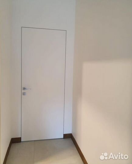 Скрытые двери под покраску