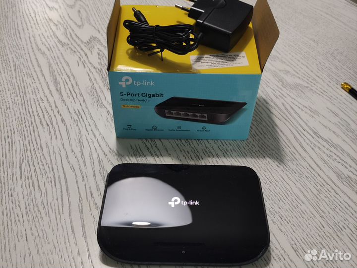 5-ти портовый 10/100 Мбит/с настольный коммутатор