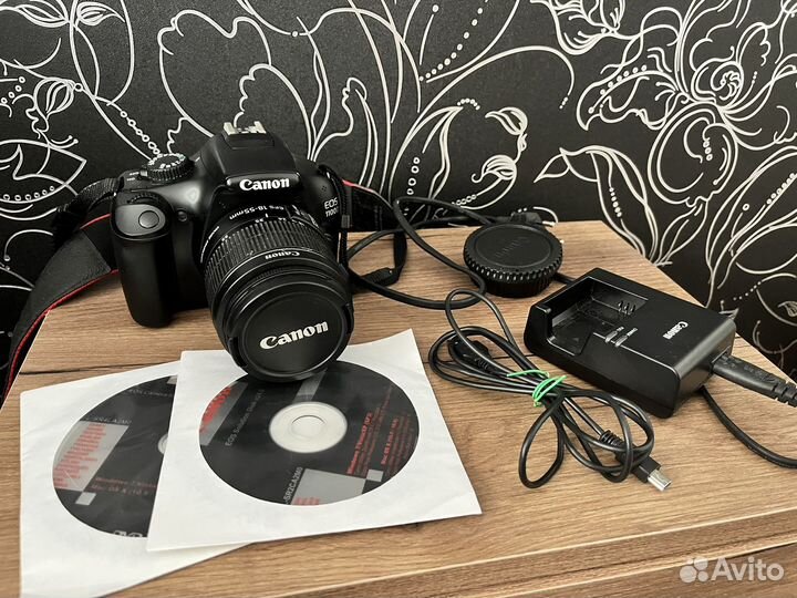 Зеркальный фотоаппарат canon eos 1100d