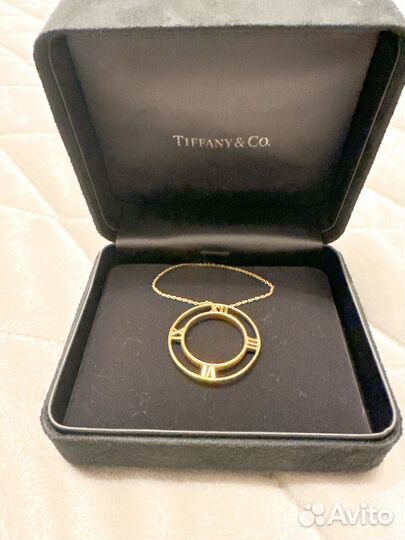 Подвеска Tiffany Atlas золота 750 пробы оригинал