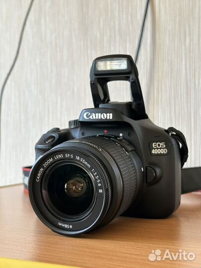Зеркальный фотоаппарат Canon EOS 4000D