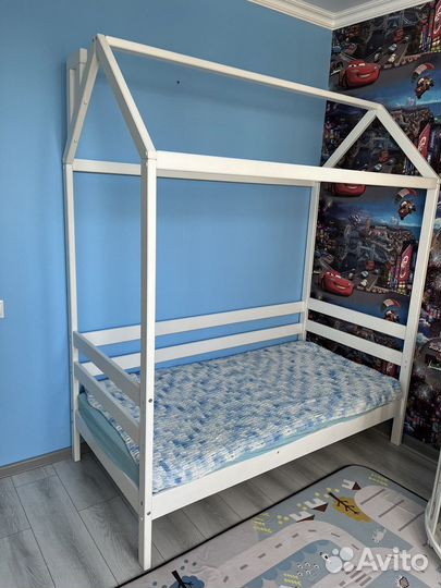 Детская кроватка домик 80 на 160