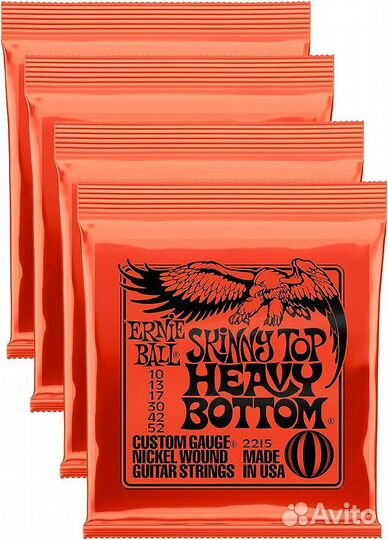 Струны для электрогитары Ernie Ball 2215 10-52