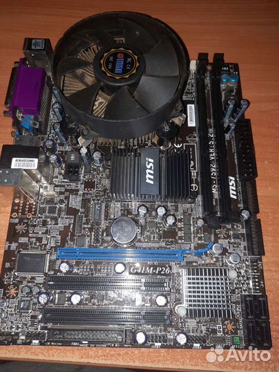 Материнская платы слот 478.775(рабочие.б у)