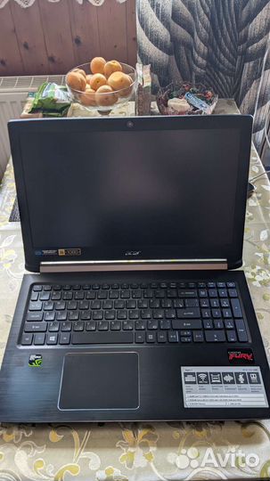 Ноутбук Acer aspire 7 A715-71G-53R6