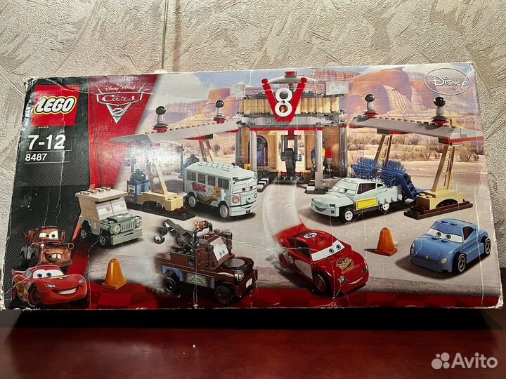 Lego cars 8487 Тачки 2 Кафе «У Фло»