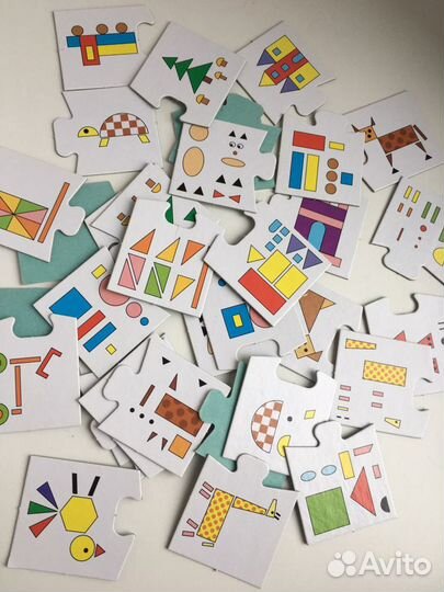 Пазл- игра развивающая Весёлая логика