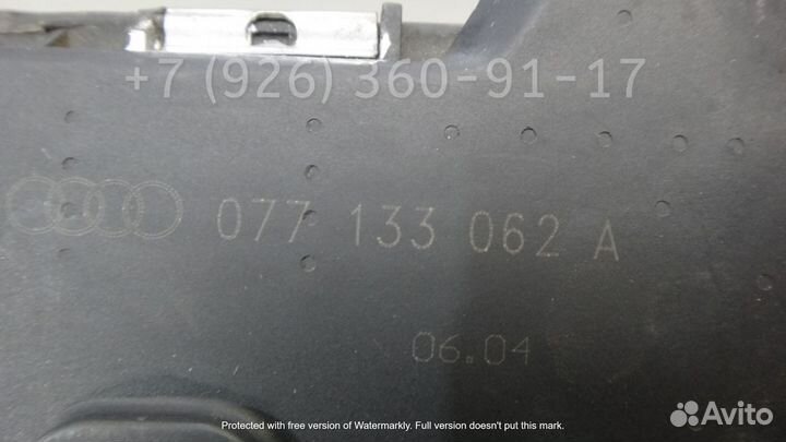 Дроссельная заслонка Ауди А8 4Е Д3 077133062A