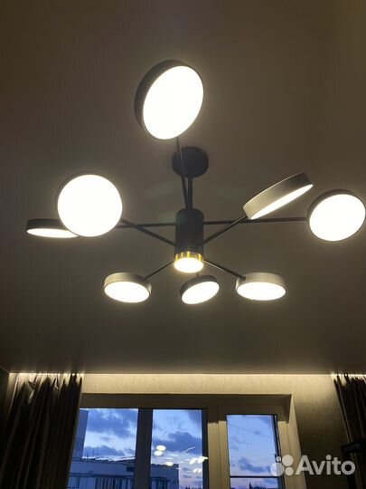 Люстра потолочная светодиодная новая