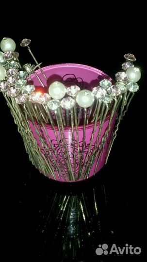 Свадебные гребешки, шпильки