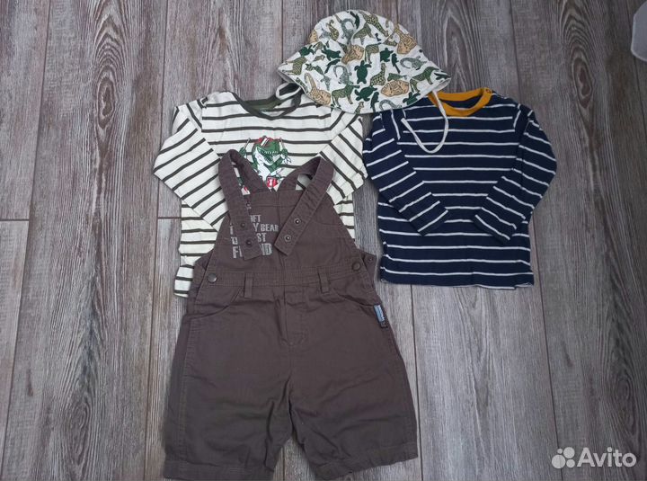 Вещи пакетом на мальчика 86