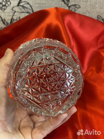 Ваза хрусталь СССР