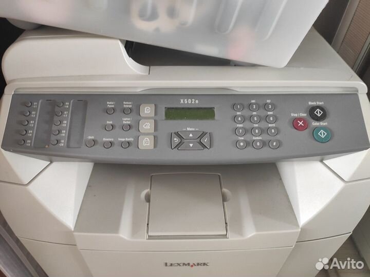 Цветной принтер/сканер Lexmark x502n Б/У