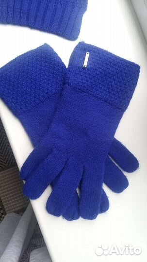 Шапка, шарф, перчатки Calvin Klein