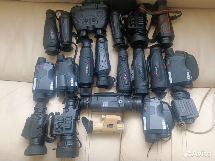 Гляделки и прицелы ночного видения, тепловизионные