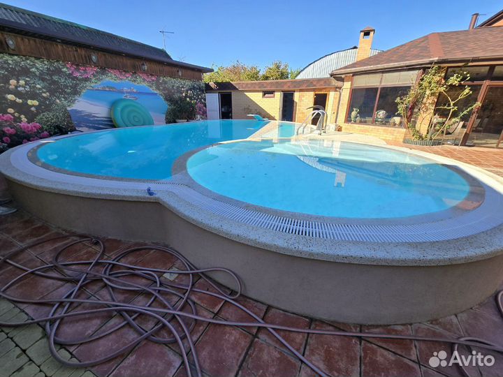 Копинговый камень для бассейна