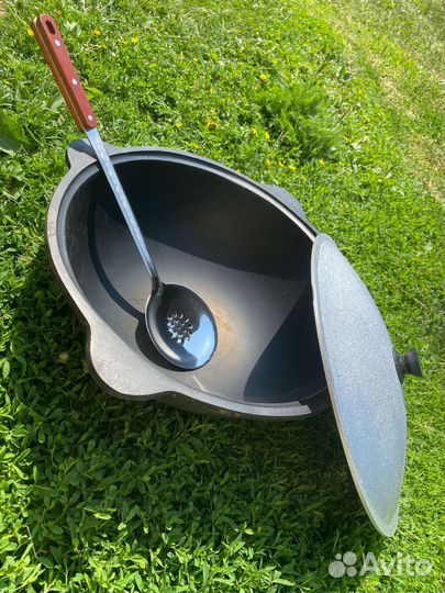 Чугунный казан 10 литров