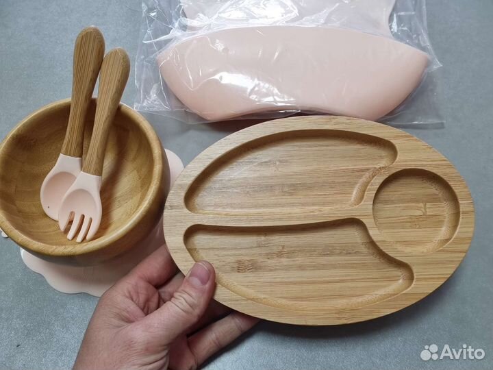 Новый набор детской посуды для кормления