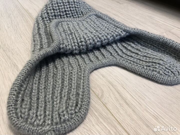 Женская шапка ушанка