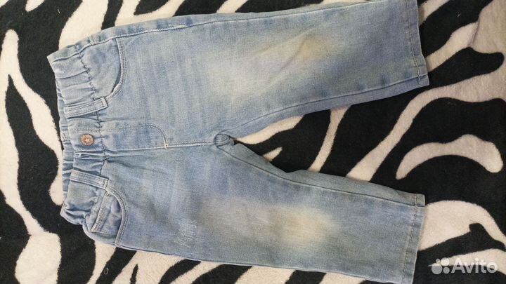 Джинсы утепленные для девочки