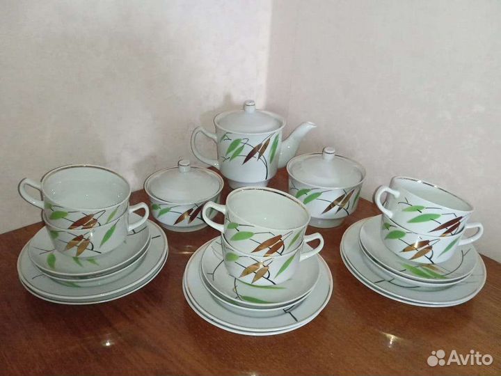 Чайный сервиз Ивушка Дулево