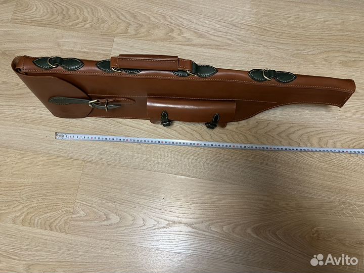 Чехол на ружье кожаный