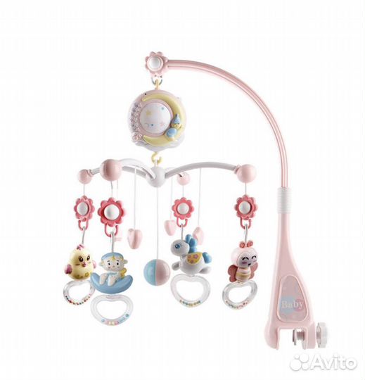 Музыкальный мобиль (карусель) на кроватку